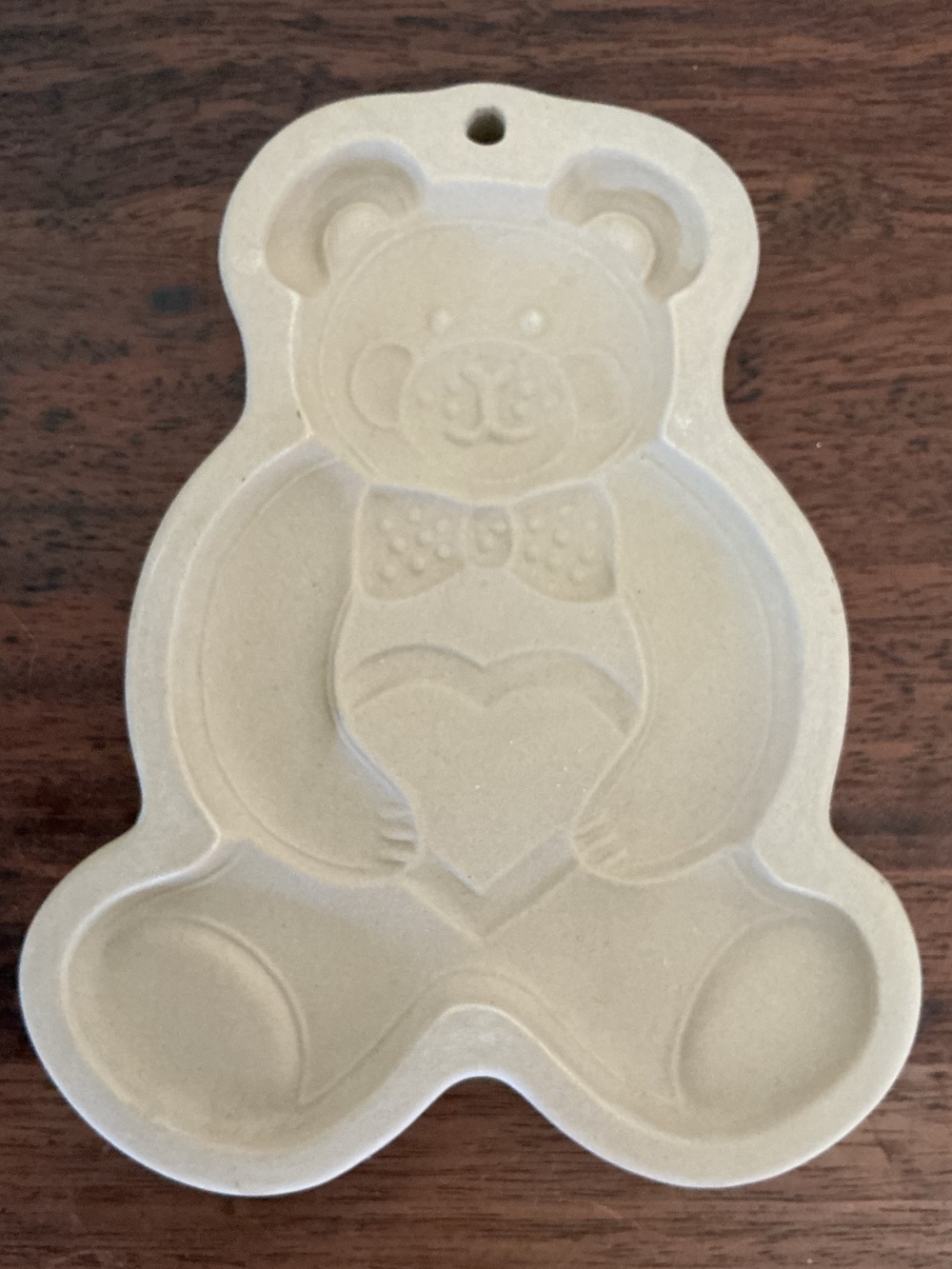 The Pampered Chef Teddy Bear Cookie Mold 1991